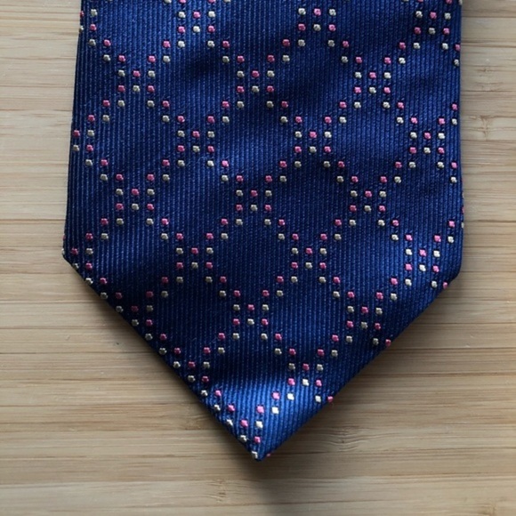 Drake’s for Paul Stuart RARE Silk Tie - Royal Blue - Picture 6 of 6